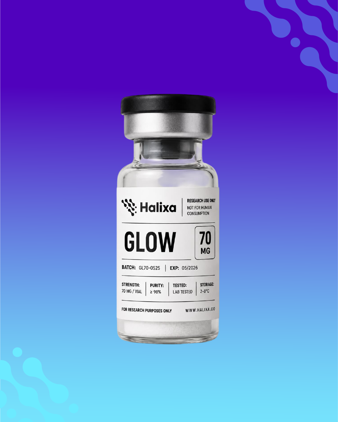 GLOW 70 MG